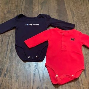 Long sleeve onesie size 3mo